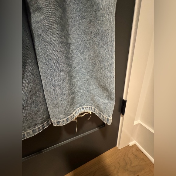 Citizens Of Humanity Light Blue Denim Overalls - Size Medium - Picture 11 of 14